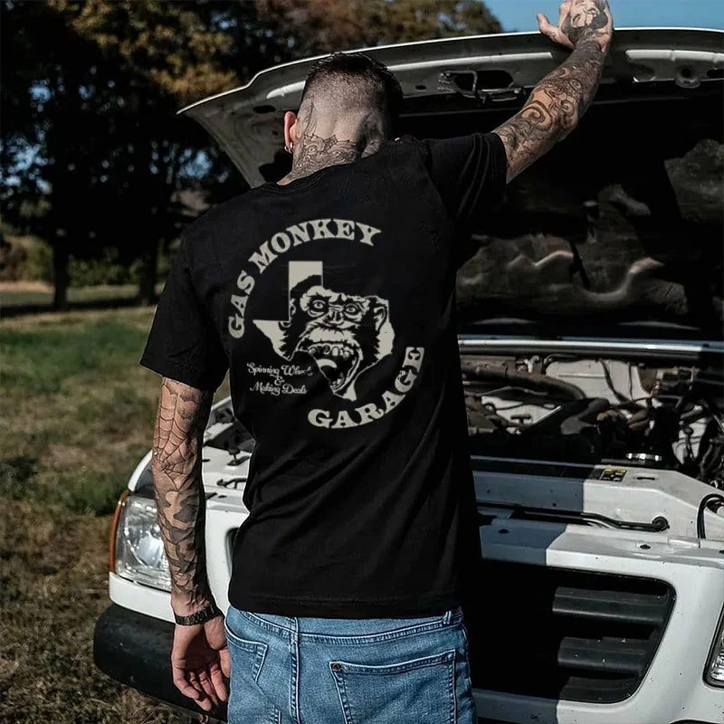 GAS MONKEY GARAGE Print Men's T-shirt