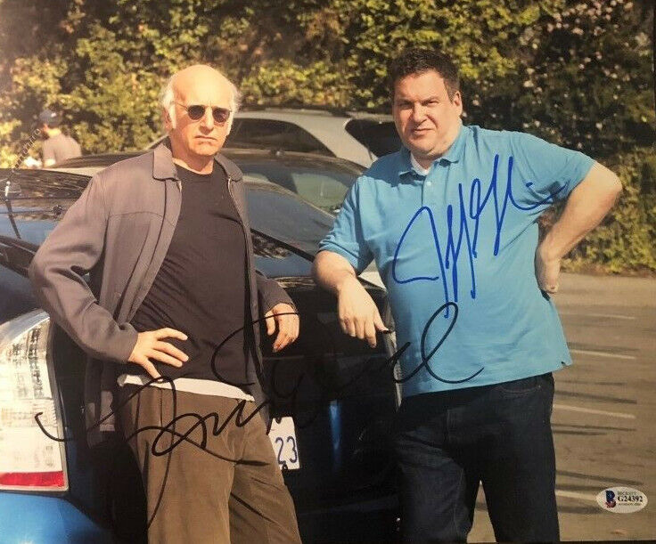 Larry David Jeff Garlin signed autographed huge11x14 Photo Poster painting Curb your Enthusiasm