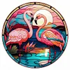 (Counted/Stamped) Flamingo - 18CT Cross Stitch 20*20cm/7.87*7.87in