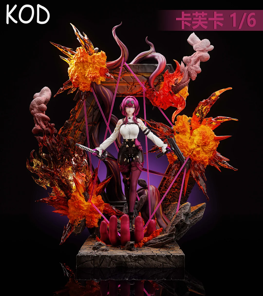 hakimi Studio 崩壊スターレイル カフカ 1/6 スタチュー Amazon.co.jp: 崩壊スターレイル カフカ 1/6スケール 塗装済み