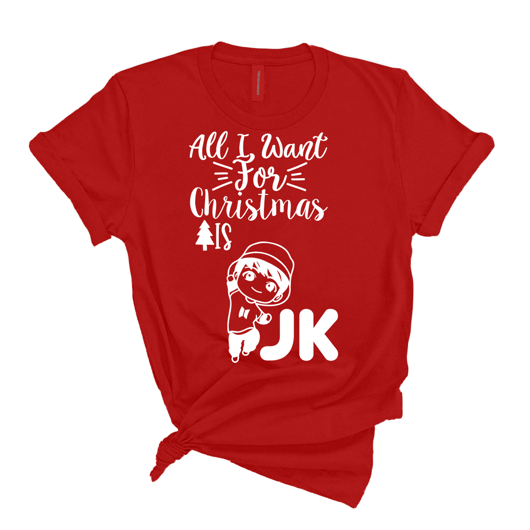 All I want for christmas is JK Sweatershirt, T-Shirt ,Tank Top
