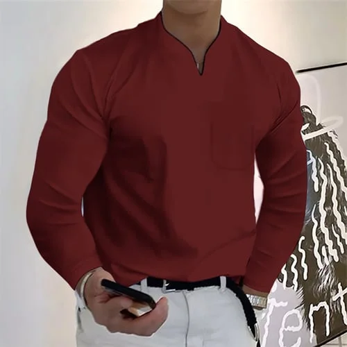 Last day 49% off - Men's Loose Casual Long Sleeve Top