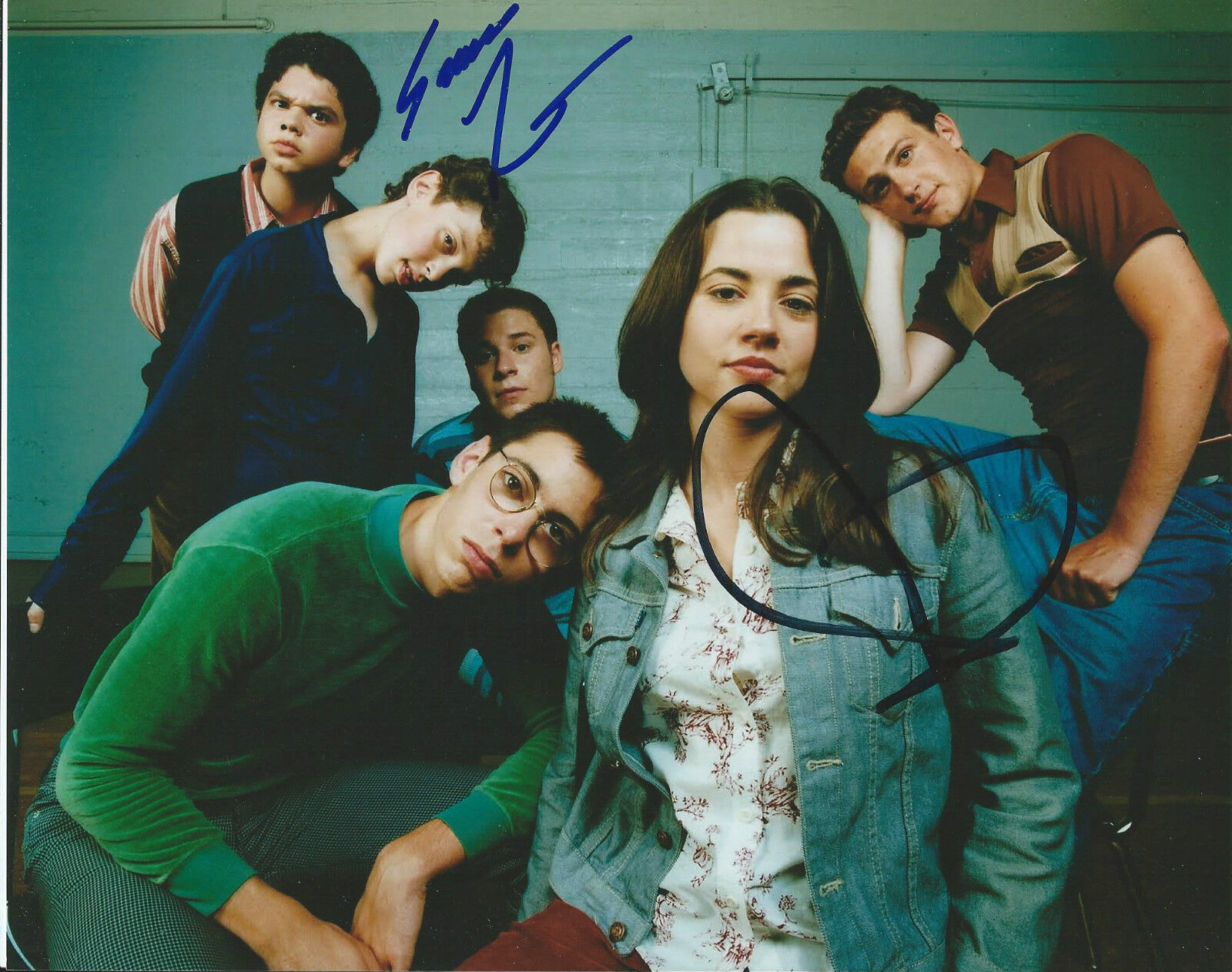 **GFA Freaks and Geeks *SETH ROGEN & SAMM LEVINE* Signed 8x10 Photo Poster painting MH1 COA**