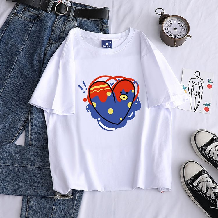 BT21 Creative TATA Candy Color T-shirt