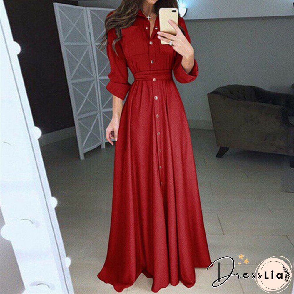 Sexy Women Dress Plus Size Ladies Dresses Long Sleeve Floral Boho Women Bodycon Maxi Dress Womens Clothing Evening Party Dresses
