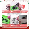 6pcs DIY Diamond Painting Coaster Kit With Holder - Faith