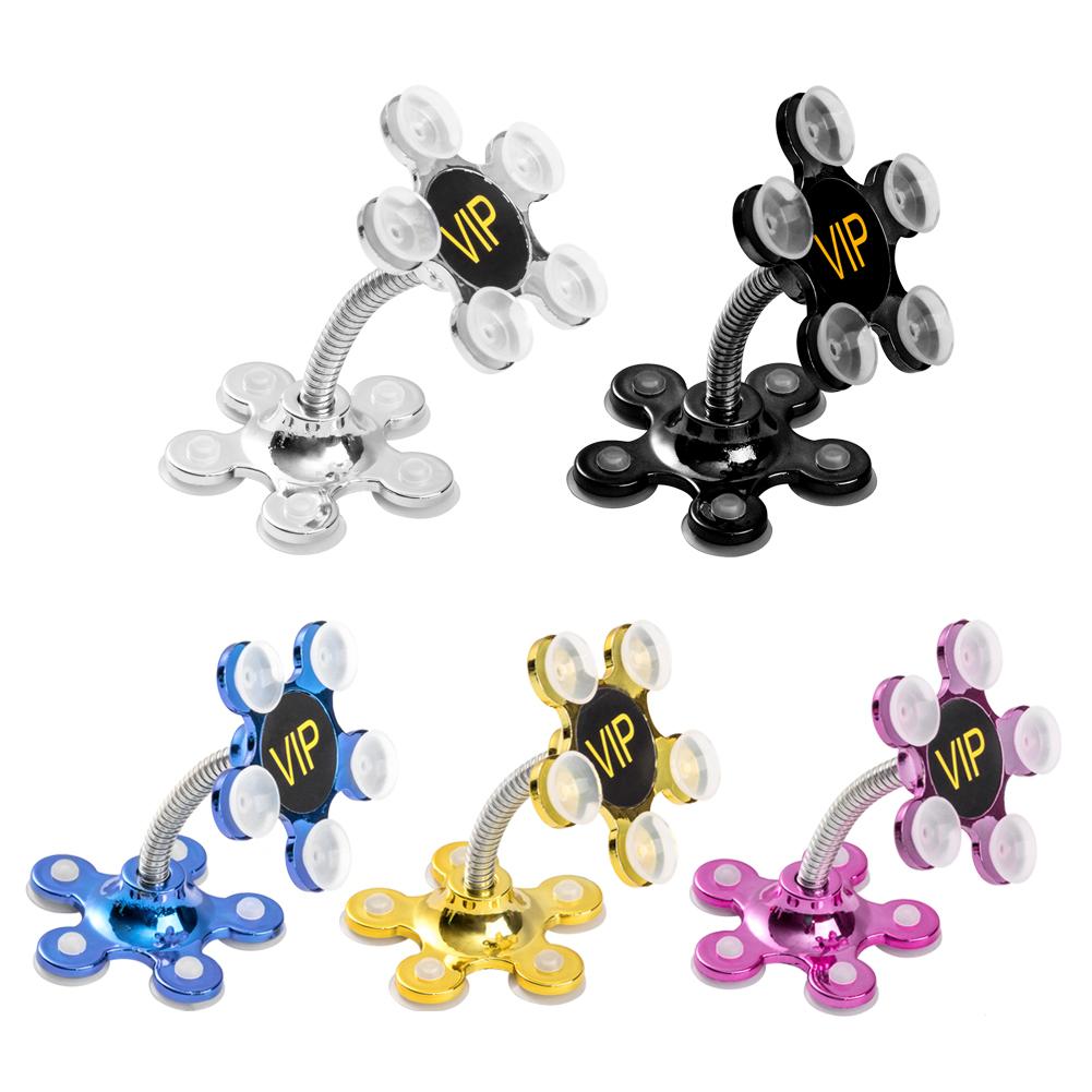 

Flower Car Phone Stand 360 Rotatable Magic Suction Cup Holder Random Color, 501 Original