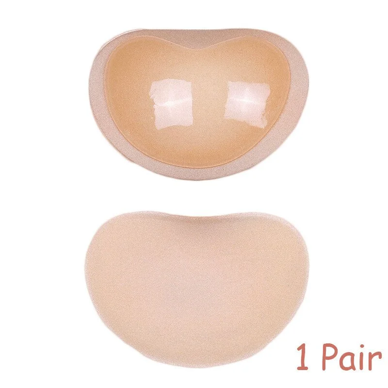 Bikini Push Up Padded Swimsuit Bikini Small Bust Thicker Breathable Invisible Sponge Bra Pads Inserts Pasties Padding Intimates