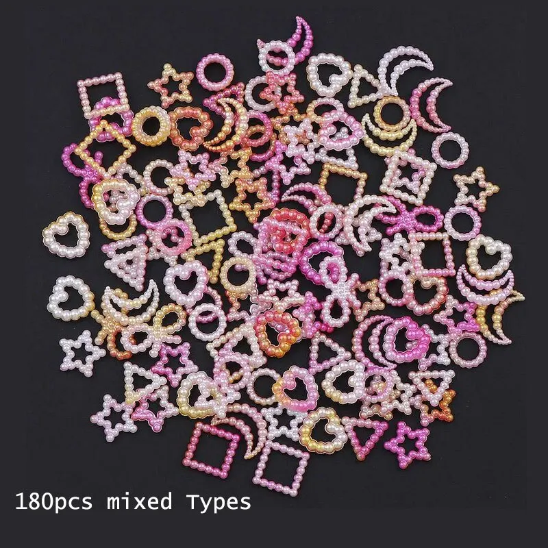 3D Nail Art Rhinestones Charms Crystal Gems Flatback Glass Water Diamond Cool Grils Shiny  Jewelry Nail Decoration Accessories-Nail Inspo