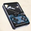 2 in 1 Handheld Video Game Console Built-in 500 Classic Mini Games with 5000mAh Battery Pack Magnetic Power Bank Wireless Charger 