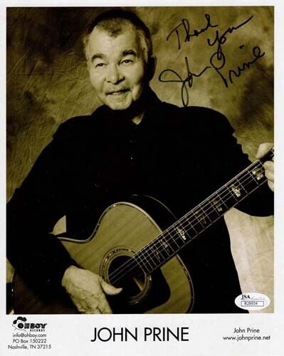 JOHN PRINE Signed 8x10 Autographed Photo Poster painting reprint