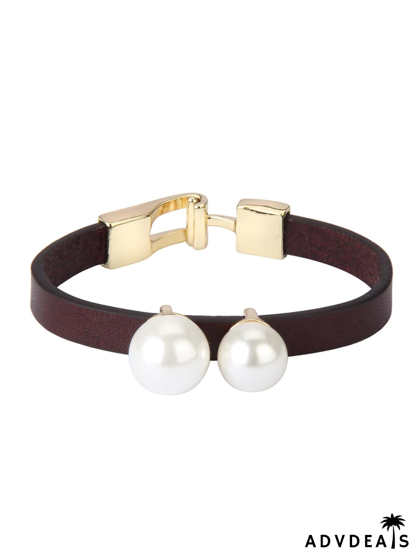 Faux Pearl Decor Bracelet