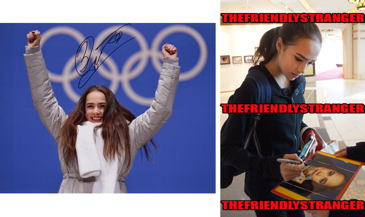 ALINA ZAGITOVA signed 2018 OLYMPICS