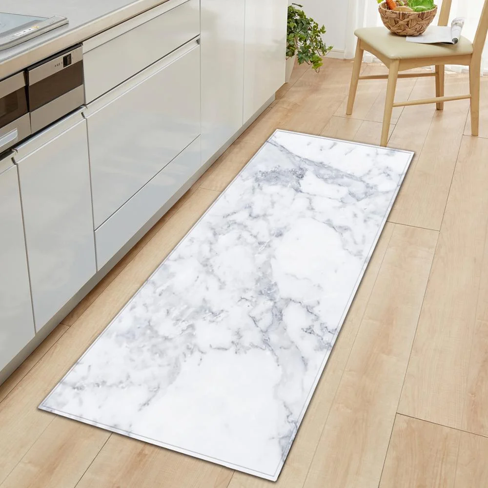 Kitchen Mat Bedroom Entrance Door mat Living Room Carpet Home Hallway Floor Decoration  Bathroom Non-slip Absorbent Rug