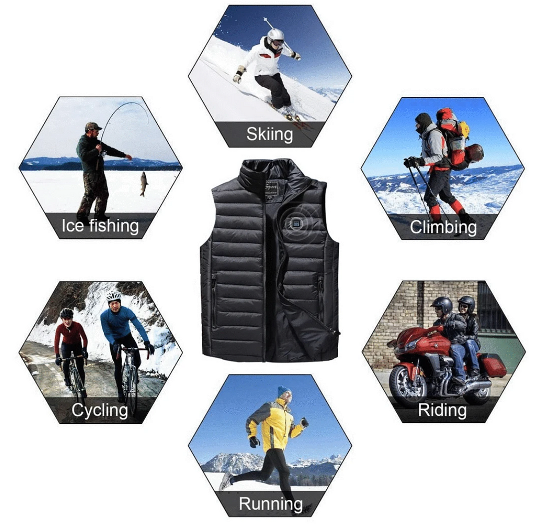 Unisex Warming Heated Vest