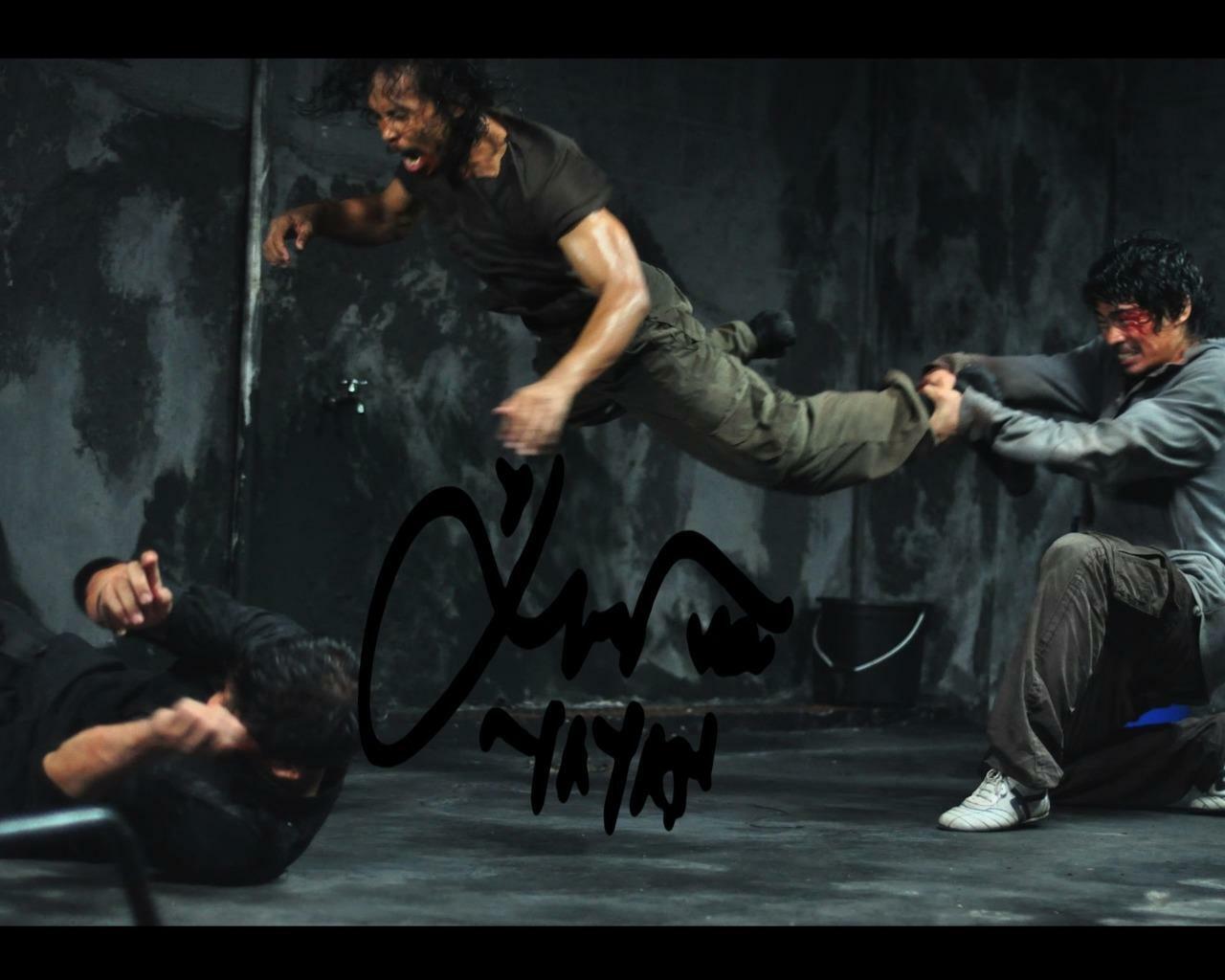 Yayan Ruhian The Raid Redemption SIGNED AUTOGRAPHED 10 X 8