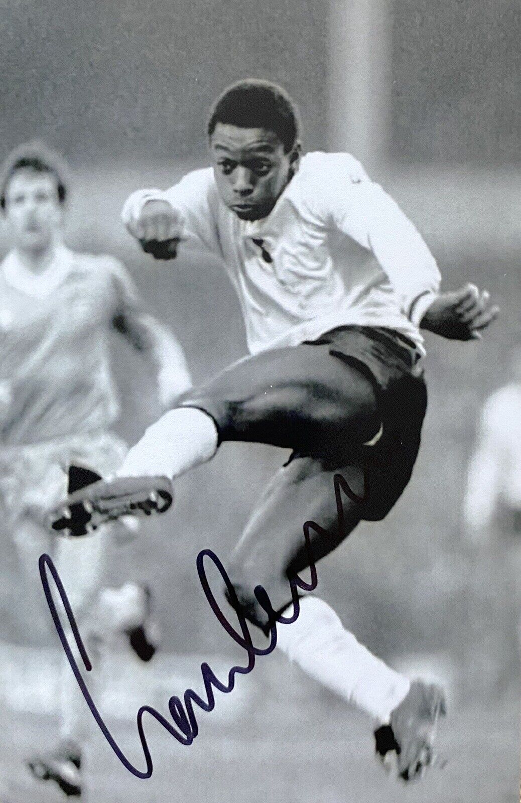 Garth Crooks Genuine Hand Signed Tottenham Hotspur 6X4 Photo Poster painting