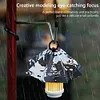 10PCS Outdoor Umbrella Lampshade Kraft Paper Hanging Lantern Cover for Camp Lamp