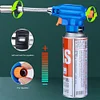 Butane Torch Head Grill Cooking Torch with Adjustable Hose Flame Thrower for BBQ
