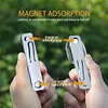 Camping Cutlery 3 in 1 Detachable Foldable Cutlery With Fork And Spoon Suitable For outdoor Camping And Hiking, Easy To Carry