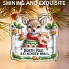 Diamond Painting Acrylic Reindeer Pendant Kits for Home Wall Decor