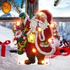 Weihnachtsmann Doppelseitiger Diamant - 5d DIY Craft Lampe