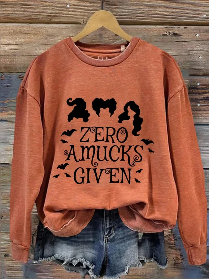 Women's Halloween Casual Sweatshirt
