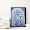 5D DIY Special Shaped Diamond Painting Lion Cross Stitch Embroidery Kits