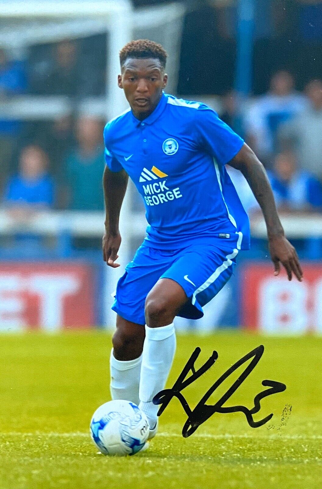 Kgosi Ntlhe Genuine Hand Signed 6X4 Photo Poster painting - Peterborough United 2