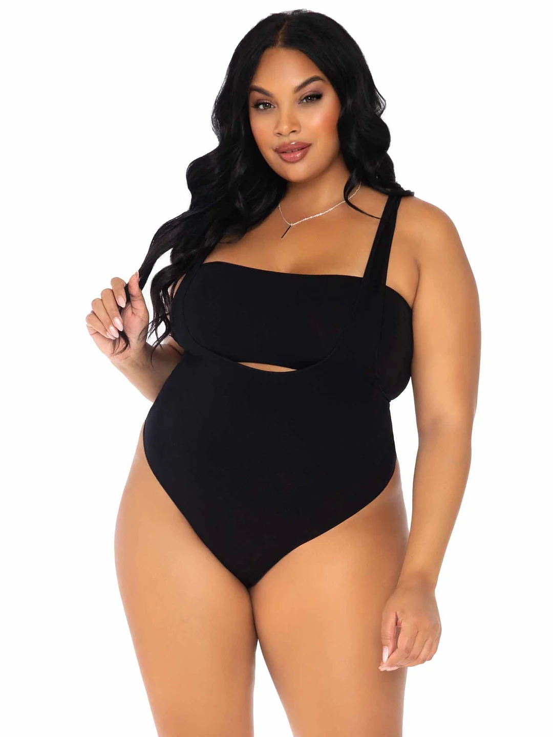 Tongue Tied Plus Bodysuit Set