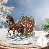 DIY Carriage Filled With Christmas Gifts Diamond Painting Ornaments (Double-Sided)