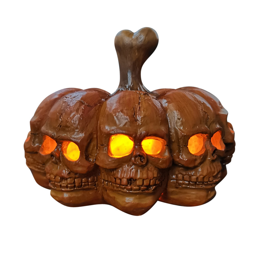 

Halloween Pumpkin Skull LED Night Light Portable Table Lamp Festival Decor, 501 Original