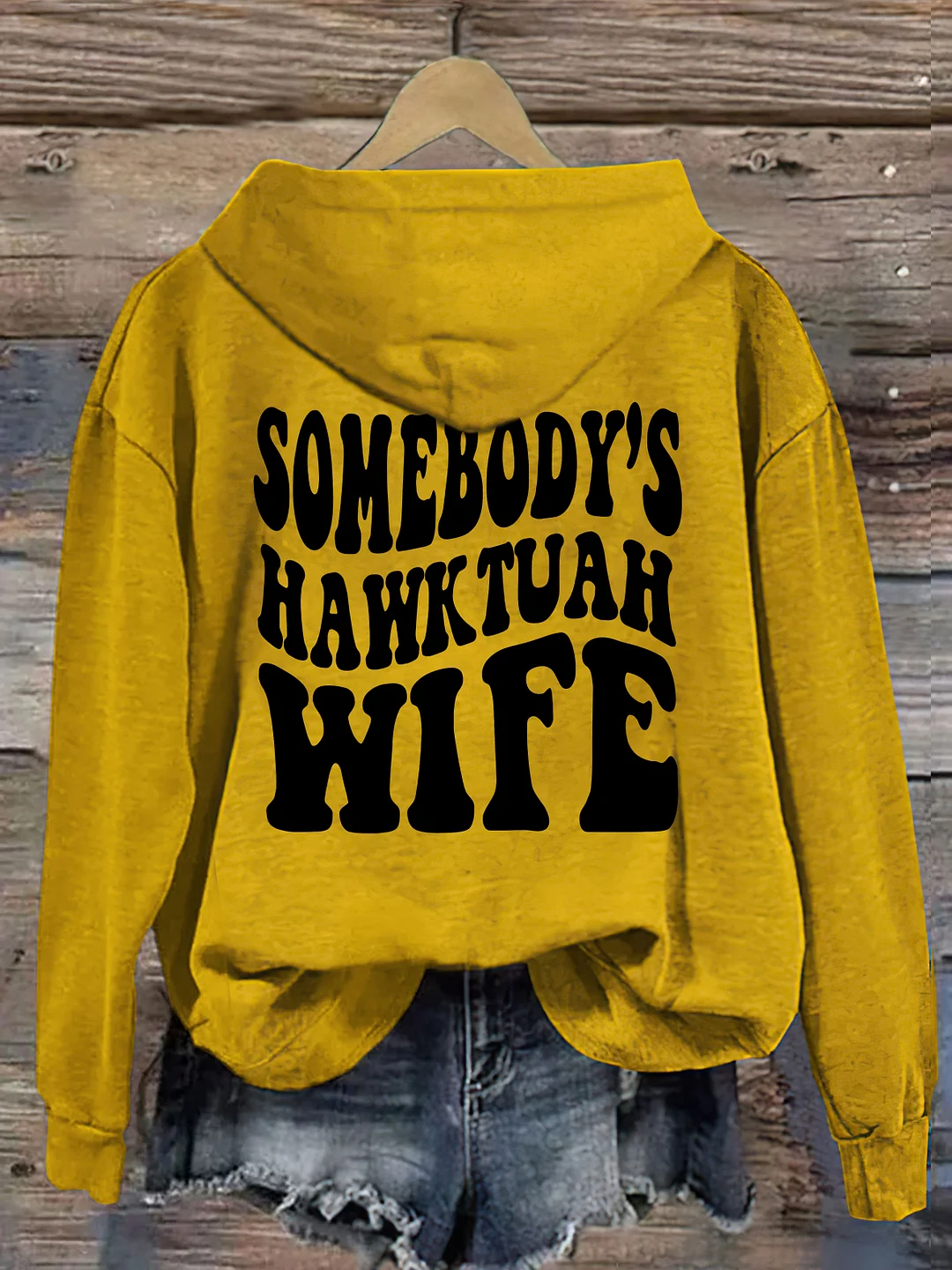 Somebody's Hawk Tuah Wife Hoodie