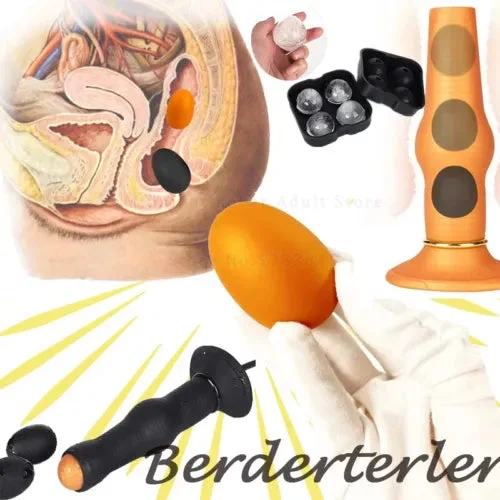 Inflated Anal Plug Ovipositor Airflow Push Vagina Anal Egg Butt Plug Sex  Toys