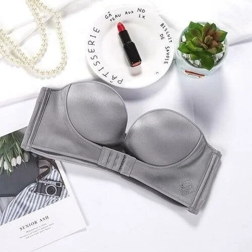 Invisible Strapless Super Push Up Bra