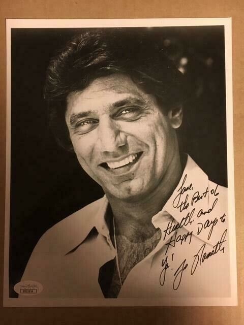 Joe Namath Signed 8X10 Photo Poster painting with Awesome Inscription! JSA Certificate