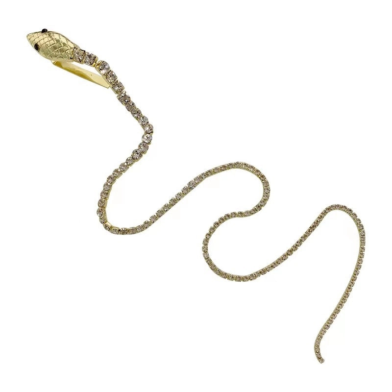 Women’s Minimalist Snake Alloy Plating Hair Clip