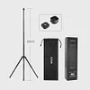 LK61 Aluminum Alloy Folding Light Stand, Fill Light, Flash Stand, Universal Indoor and Outdoor, All-Terrain, Multifunctional Folding Tripod