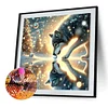 Diamond Painting-5D Full Round Drill Winter Wolf