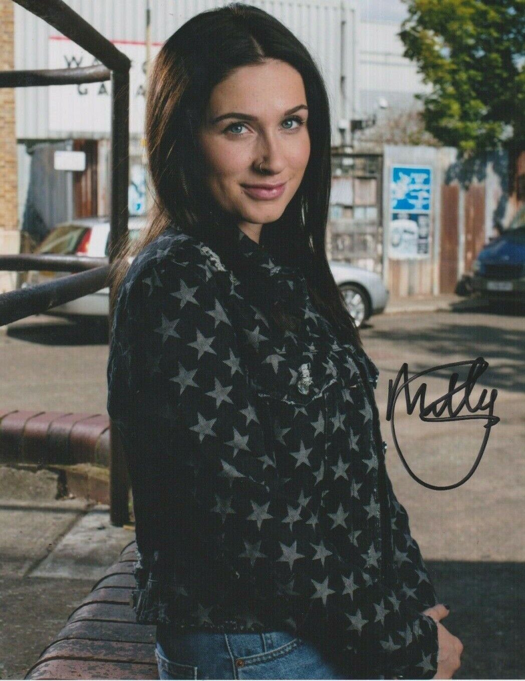 Milly Zero **HAND SIGNED** 10x8 Photo Poster painting ~ Eastenders (Dotty Cotton)