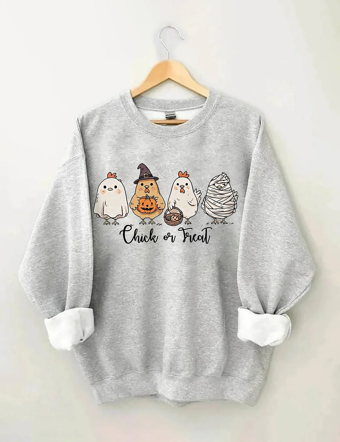 Chick Or Treat Sweatshirt
