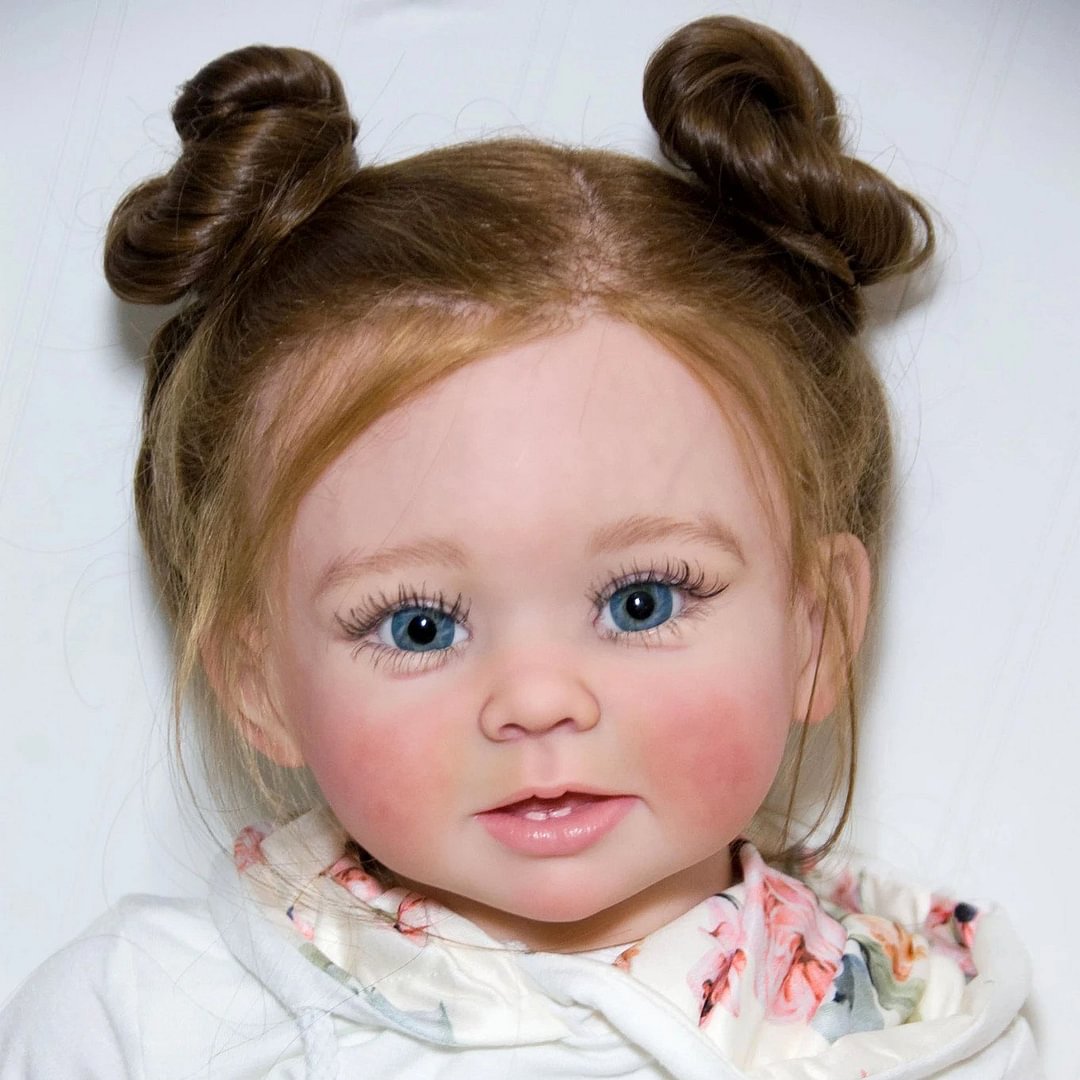 20'' Lifelike Beautie Leila Reborn Bonnie Baby Toddlers Doll Girl with Magnetic Pacifier 2022 -Creativegiftss® - [product_tag] Creativegiftss.com