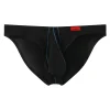 Men's Low-Waist Sexy Ice Silk High-Elastic Breathable Briefs