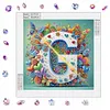 Butterfly Flower G 5D Partial Drill DIY Diamond Painting Kit 30*30cm