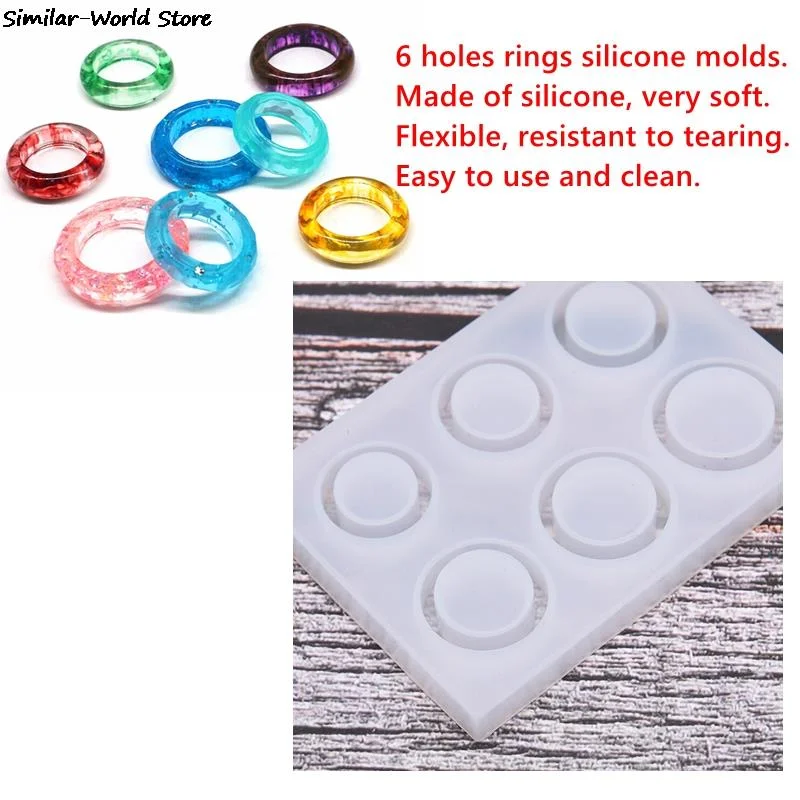 NEW Epoxy Resin Jewelry Molds Silicone Earring Necklace Pendant Mold Creative DIY Bookmark Moulds Best Jewelry Gifts For Friends