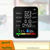 6 in 1 CO2 TVOC HCHO PM2.5 Detector LCD Digital Temperature Humidity Tester
