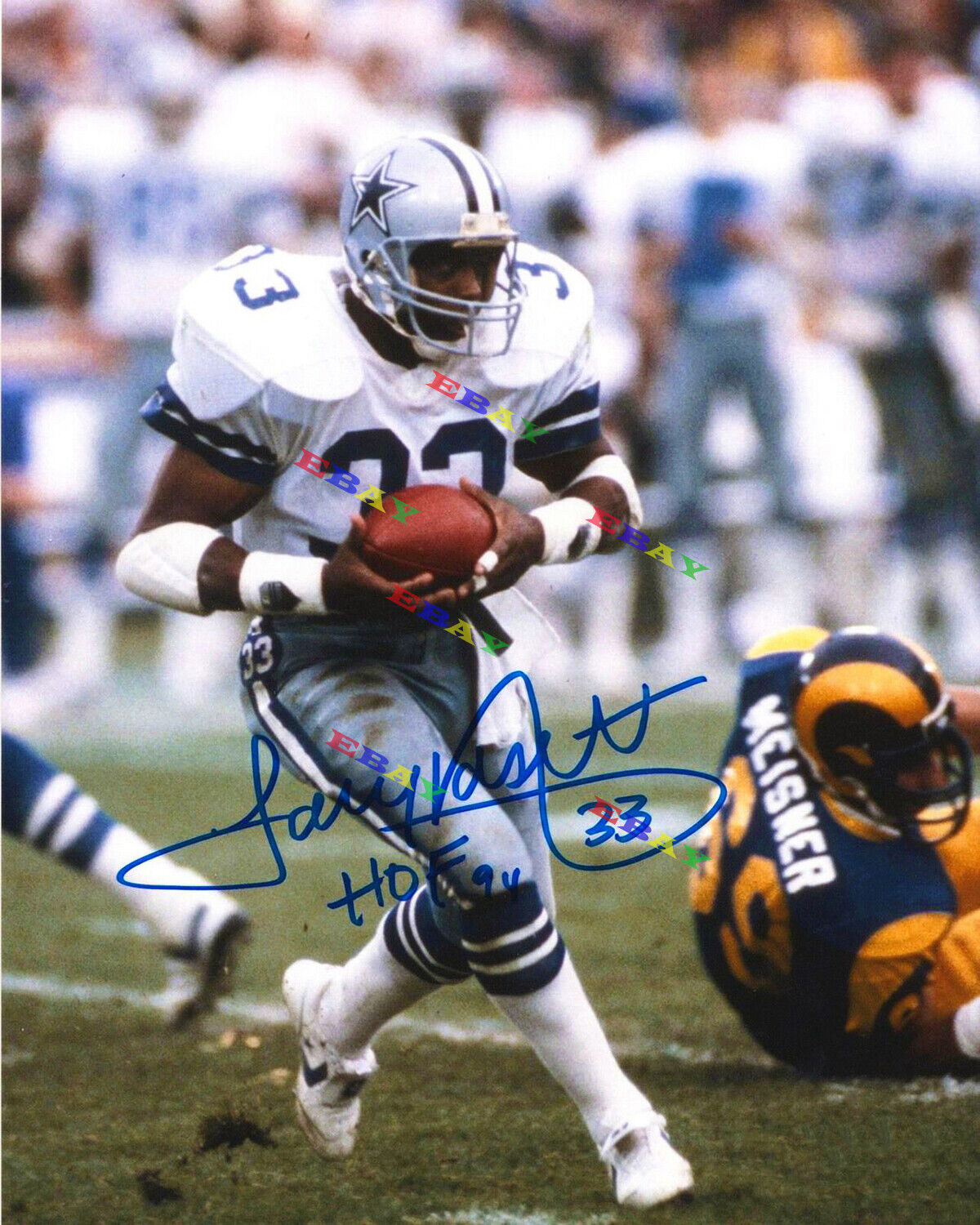 Tony Dorsett Dallas Cowboys Signed Autographed 8x10 Photo Poster painting Reprint