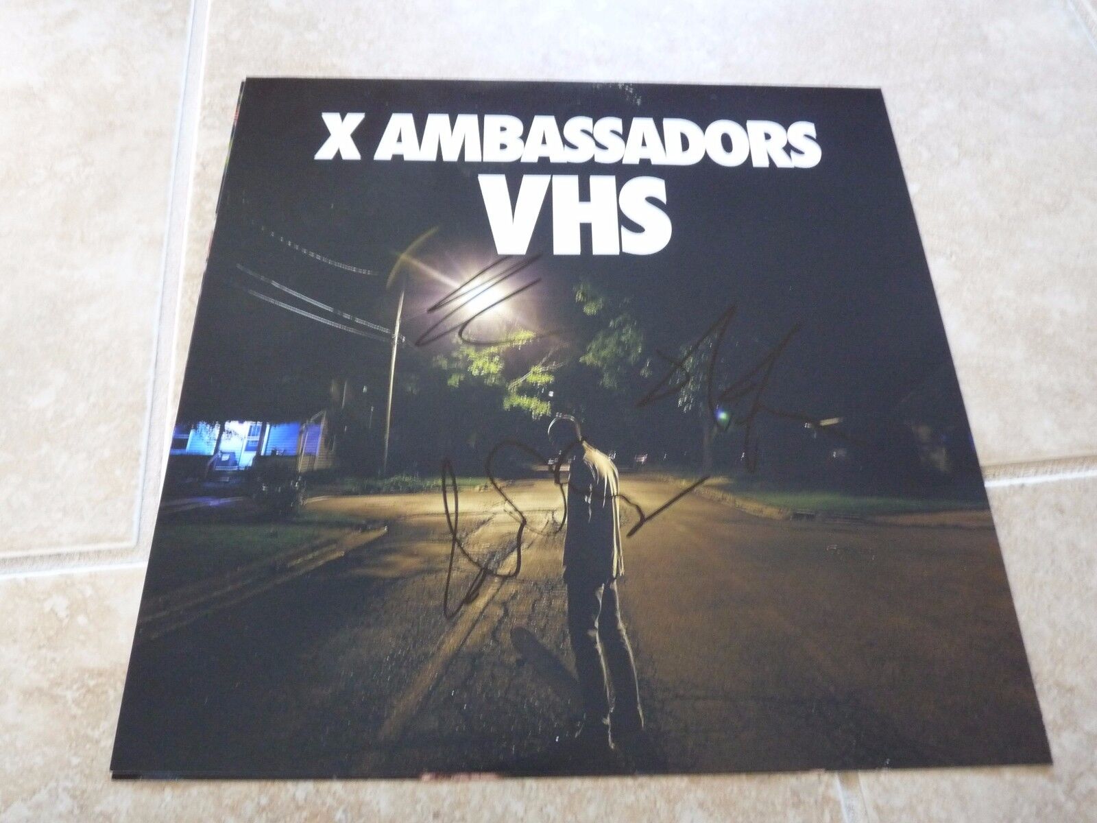 X Ambassadors VHS Sam Harris +2 Signed Autographed 12x12 Photo Poster painting Guaranteed