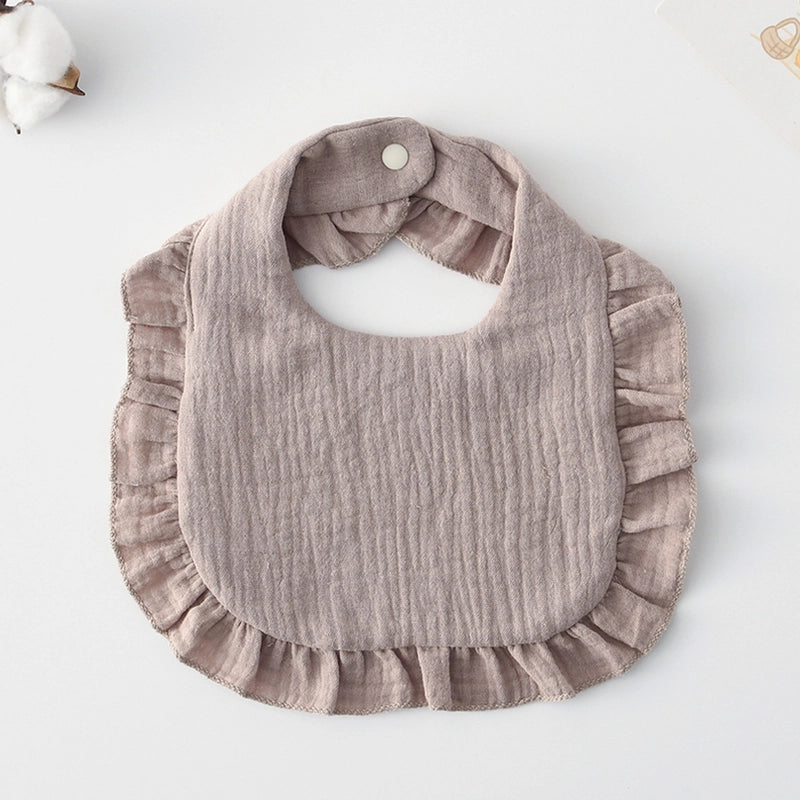 Cute Pastoral Letter Rainbow Fruit Cotton Burp Cloths Baby Accessories