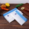 Reusable Vacuum Food Storage Bag Resealable BPA Free Zipper Storage Bags